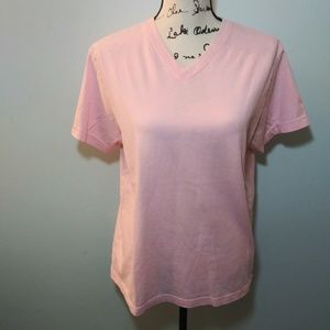 Lady Foot Locker Pink Vneck Top